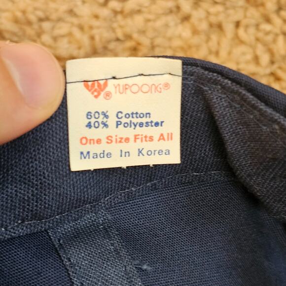 Vtg Operation Desert Storm Hat Blue Rope Snapback Cap Iraq Trucker 90s Military - Picture 11 of 11